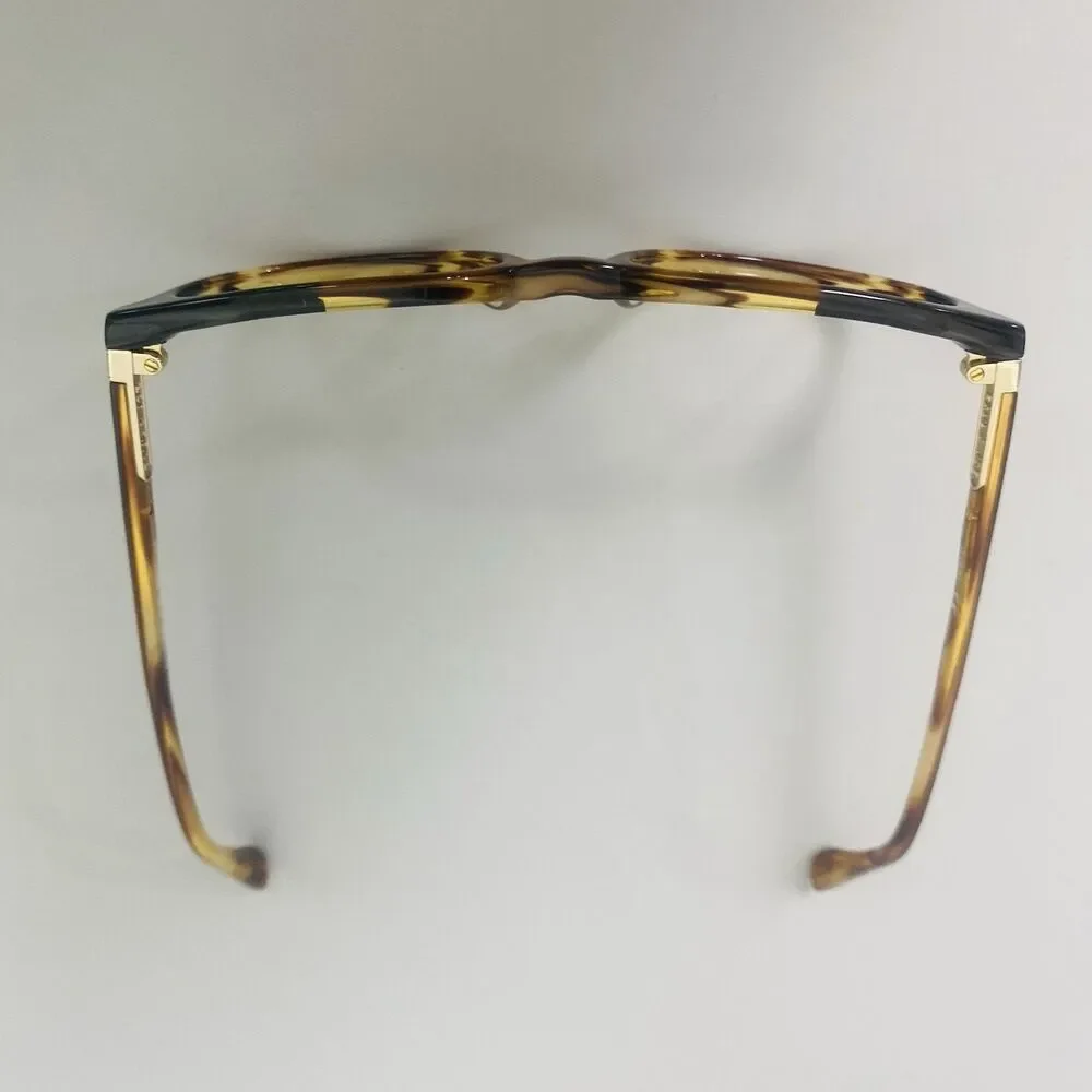 Paul & Joe Seaport Eyeglasses Frames 50-18-135 Brown Tortoise Floral tip w/ case
